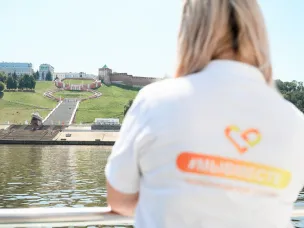 Для семей участников СВО в Нижнем Новгороде организовали речную  прогулку